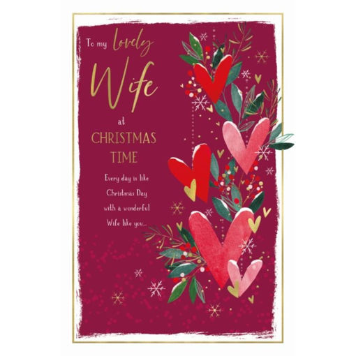 Picture of TO MY LOVELY WIFE AT CHRISTMAS